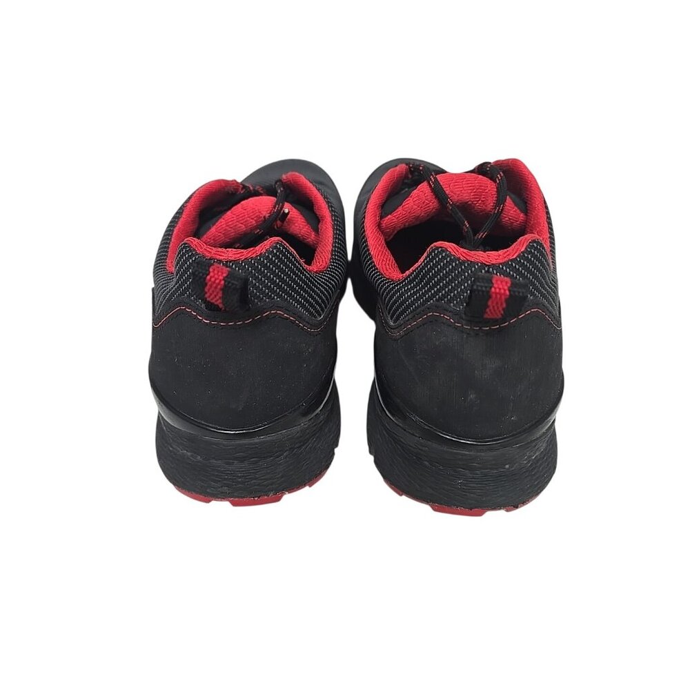 DAKOTA Men's 2410 CTCP Quad Comfort Anti Slip Low Cut Safety Shoe Black Red 9.5M - Picture 3 of 9
